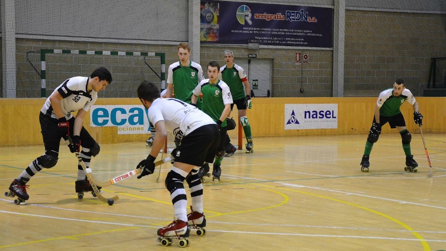 El Iru&ntilde;a hockey mantiene su imbatibilidad con apuros ante el Santutxu en la OK Bronce